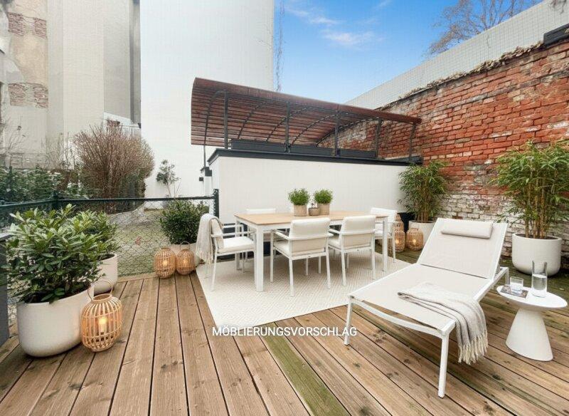 Terrasse - M�blierungsvorschlag