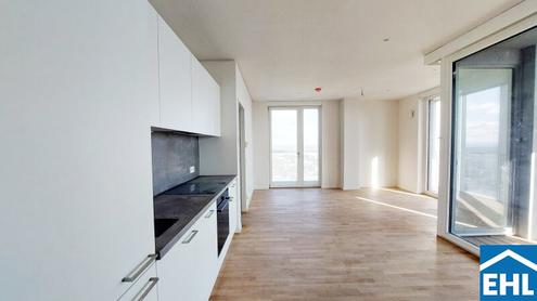 Erstbezug - 3-Zi.-Wohnung mit Rooftop Pool & Sauna