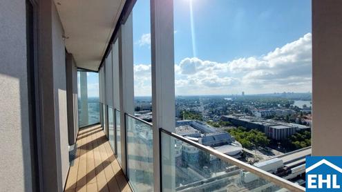 3-Zi.-Erstbezug mit Loggia & Donaublick | TOWER HOMES