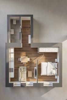 Erstbezug! Kompakte 2 Zimmer Altbauwohnung (Top 8)