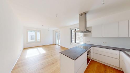 3-Zimmer-Dachgescho�wohnung mit Balkon