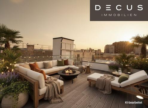 Spektakuläres Penthouse mit Panoramadachterrasse & privater Sauna