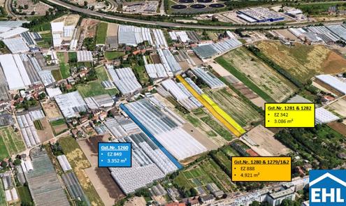 Grundst�cke einzeln oder als Paket in 1110 Kaiserebersdorf