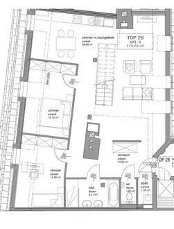 Gumpendorfer Straße: 5-Zimmer-Maisonette mit Terrasse