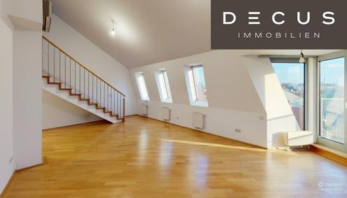 5-ZIMMER DACHGESCHOSSWOHNUNG | NÄHE KARLSPLATZ | 3 TERRASSEN | KLIMATISIERT