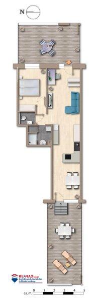 Grundriss m�bliert