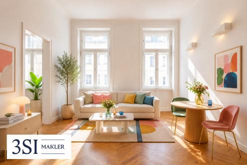 Moderne 3-Zimmer-Wohnung im Herzen von Mariahilf!