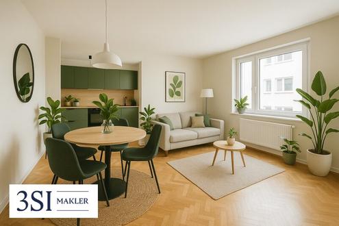 2-Zimmer-Wohnung - zentral & charmant