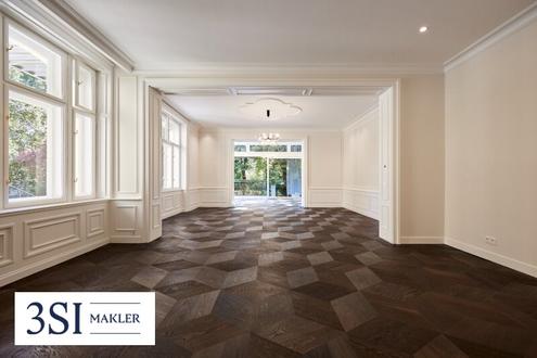 Zeitlose Eleganz in historischem Ambiente! Exklusive Wohnung in prunkvoller Stadtvilla!