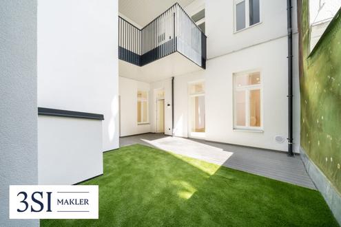 PRUNKSTÜCK - Luxus im Wiener Altbau mit Terrasse und Garten