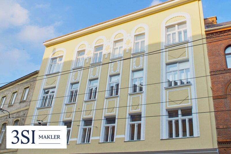 Hausansicht des eleganten Stilaltbaus in 1180 Wien