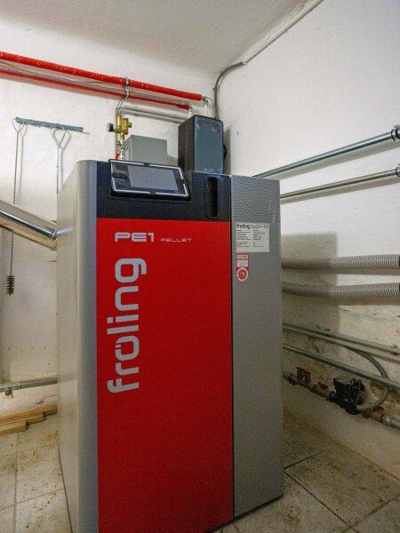 Froling Pellets-Zentralheizung