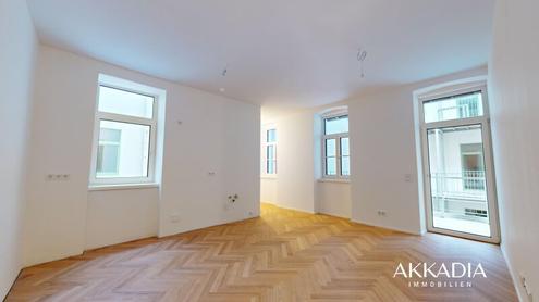 Wohnen im Altbau I Balkonwohnung I 3 Zimmer