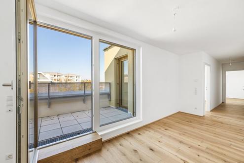 PROVISIONSFREI! Letzte Dachgescho�-Wohnung im Projekt | Lichtdurchflutete 3-Zimmer | Terrasse mit urbanem Fernblick