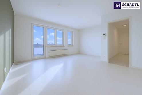 Urban Living: Neubau I 2-Zimmer I 60 m² Wohnkomfort I separate Küche I riesige Südterrasse I Weitblick I Toplage Mariahilf!