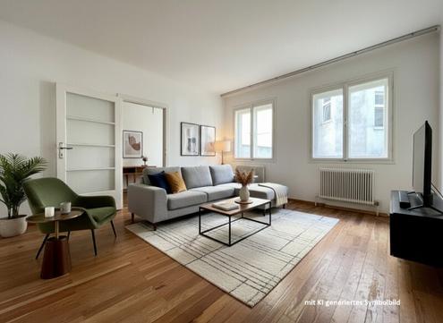 Charmante 4-Zimmer-Wohnung mit vielseitigem Grundriss - ruhig, zentral und mit Gestaltungspotential - PROVISIONSFREI