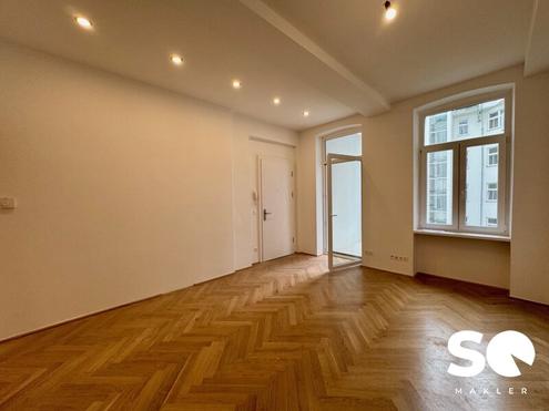 #SQ - ERSTBEZUG: HELLE 2-ZIMMER-ALTBAUWOHNUNG MIT BALKON!