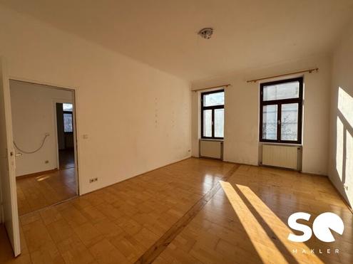 #SQ - SONNIGE AUSSICHTEN! WG-TAUGLICHE 4-ZIMMER-ALTBAUWOHNUNG - MÄRZSTRASSE