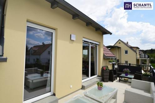 NOTVERKAUF! Schneller Verkauf aus gesundheitlichen Gr�nden - jetzt diese Gelegenheit ergreifen und gleichzeitig helfen! Gr�noase mit Panoramablick: 3-Zimmer-Wohnung mit S�d/West-Dachterrasse!