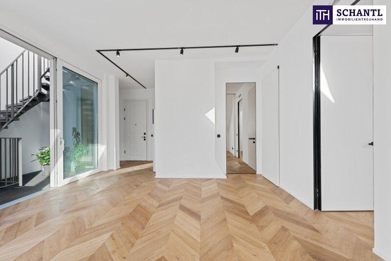 Wohnbereich, Eingang, Zugang zut Dachterrasse