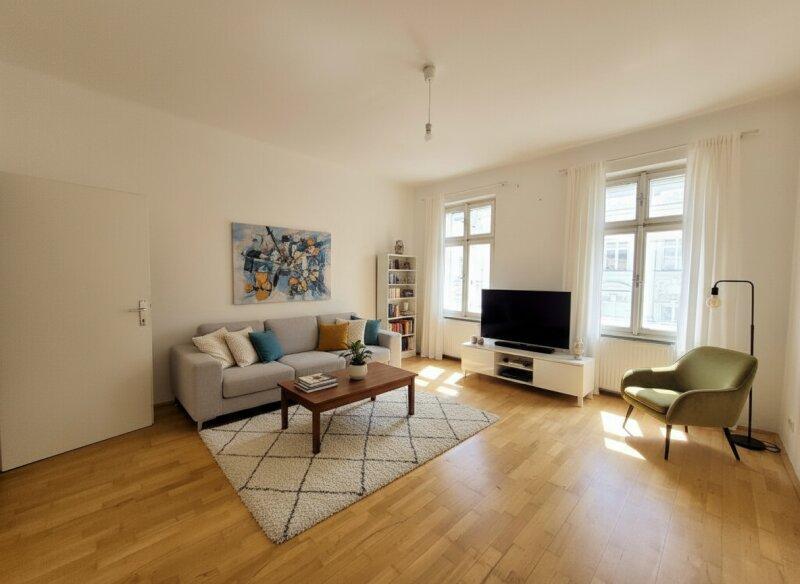 Gestaltungsm�glichkeit Wohnzimmer (Ki generiert)