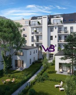 Traumhaft saniertes Gr�nderzeithaus nahe Schloss Sch�nbrunn! Erstbezug - Stillvolle Singlewohnung mit Fussbodenheizung, Eichenparkett und Garten im Innenhof