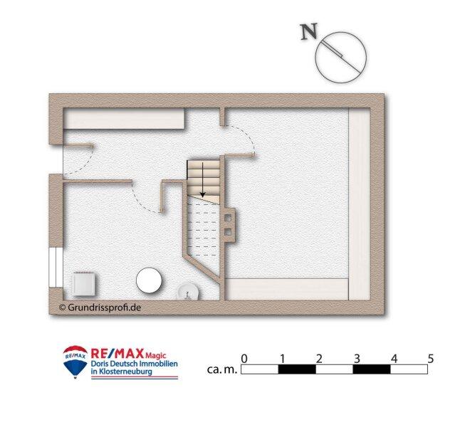 Grundriss Kellergeschoss m�bliert