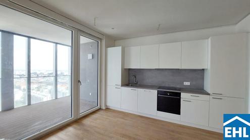 Erstbezug I TOWER HOMES bei der U1 *Rooftop-Pool inklusive*