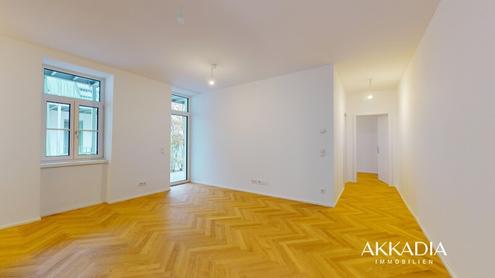 Wohnen im Altbau I Erstbezug I Balkon