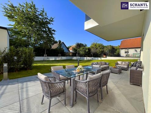 Stilvoll wohnen, großzügig leben! Helle 3-Zimmer-Wohnung mit großem Garten - Ihr Rückzugsort in grüner Umgebung und bester Infrastruktur.