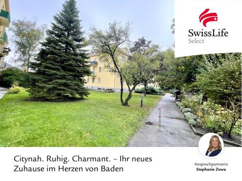 Ihre Ruheoase mitten in Baden - wohnen, wo Stadt und Gr�n sich begegnen