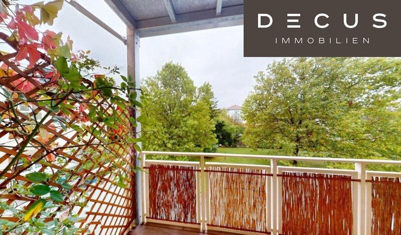 gartenseitiger Balkon