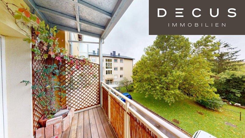 gartenseitiger Balkon