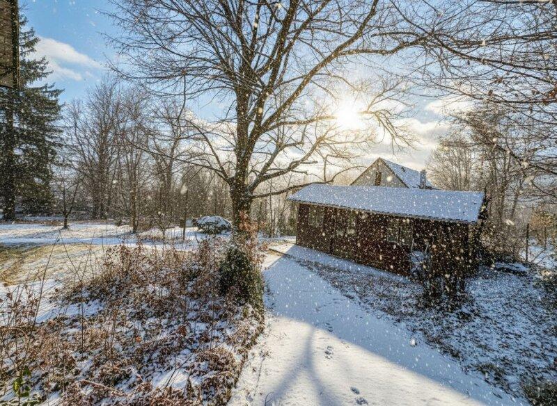 Garten mit Gartenh�tte