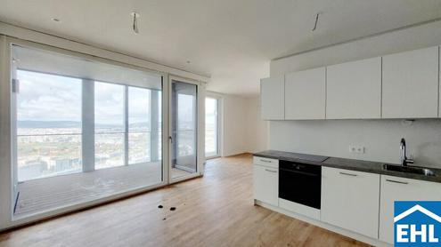 Erstbezug - 3-Zi.-Wohnung mit Rooftop Pool & Sauna