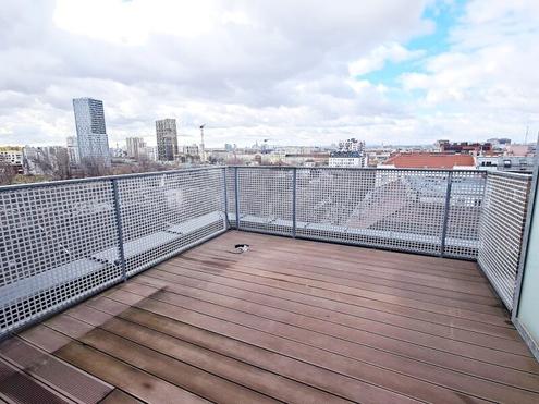 FERNBLICK, TERRASSENHIT, 102 m2 Dachgescho�-Maisonette, 3 Zimmer, Komplettk�che, Wannenbad, Parketten, Innstra�e