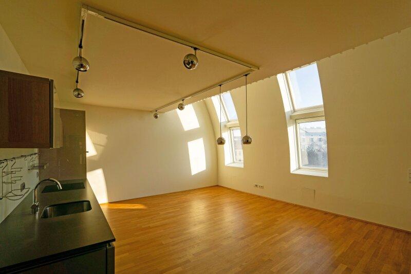 Wohnraum mit K�chenzeile