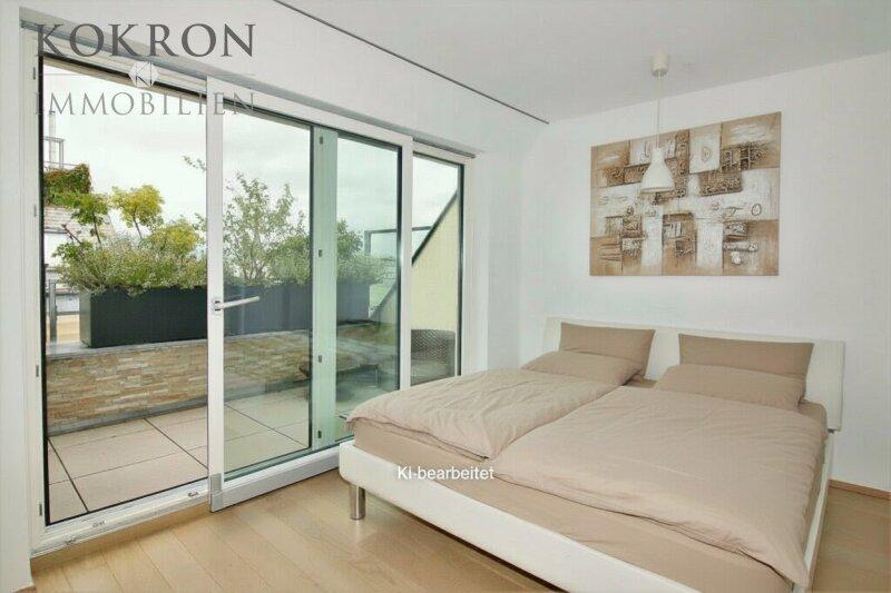 Master-Bedroom mit privater Terrasse