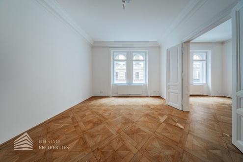 Elegante 3-Zimmer Altbauwohnung mit Balkon, N�he Karlsplatz