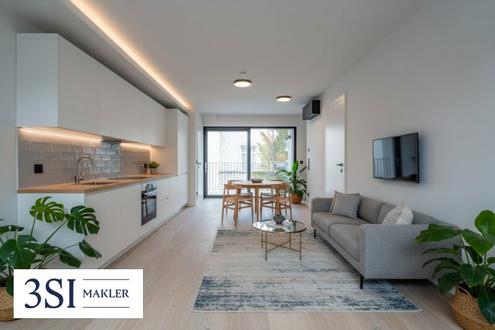 Urbaner Wohnkomfort mit Charme und Grünblick - stilvolle 3-Zimmer-Wohnung mit Balkon in ruhiger Innenhoflage