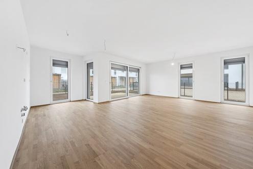 PROVISIONSFREI! Sofort vermietbare 3-Zimmer-Gartenwohnung | Lichtdurchflutet | Loggia, Terrasse & Garten | Schrank- und Abstellraum