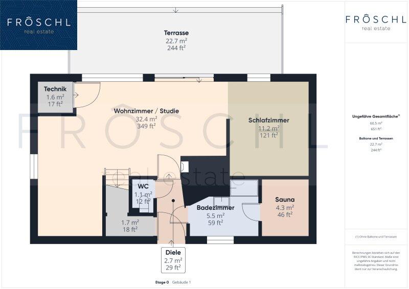 Wohnhaus - Gartenebene