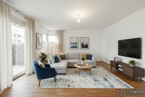 Ruhig wohnen. Urban angebunden. Grün genießen. 2-Zimmer-Gartenwohnung in Hietzing - mit Garagenstellplatz