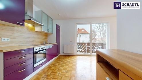 Attraktive 2-Zimmer-Wohnung mit Balkon & niedrigen Betriebskosten - Graz-Puntigam