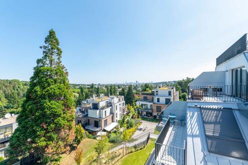 T R A U M A U S B L I C K! Wunderschöne 3-Zimmer-Wohnung mit 2 Terrassen inkl. Stellplatz zu vermieten!