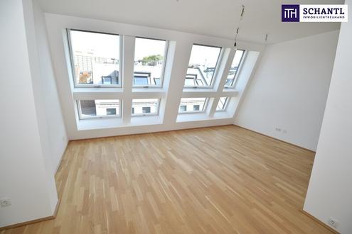 Atemberaubende Dachwohnung mit Terrasse in Ost-Ausrichtung! Erstbezug!