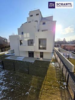 Licht. Luft. Neubau. Terrasse. Zuhause.! Die perfekte Anlage - Beste Vermietbarkeit! Klimaaktiv Bronze! Ideale Kleinwohnung + Ruhige Seitengasse + Luftwärmepumpe und Solaranlage + Garage!