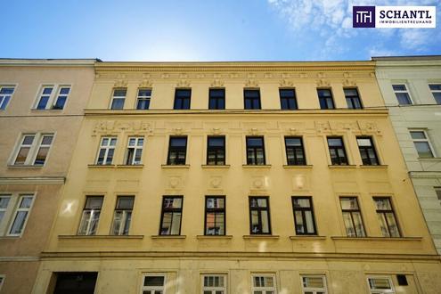 EXTRAKLASSE! TOP VERKEHRSANBINDUNG - SICHERE ANLAGE! Wiener Altbaujuwel für Anleger: Vermietet und renoviert!