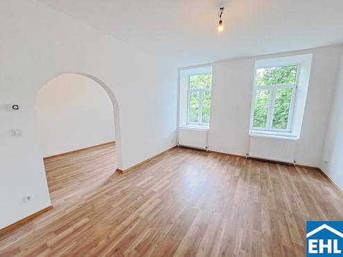 Innenhofruhelage Nähe Schlachthausgasse: Charmante 1,5 Zimmerwohnung