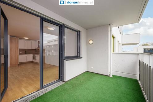 1220 Wien Moderne, helle 2-Zimmer Mietwohnung mit Loggia/Balkon und Top-Infrastruktur nahe U1